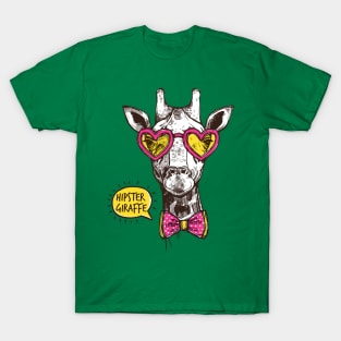 HIPSTER GIRAFFE T-Shirt